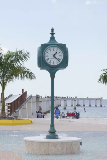New Fort Myers Beach Clock